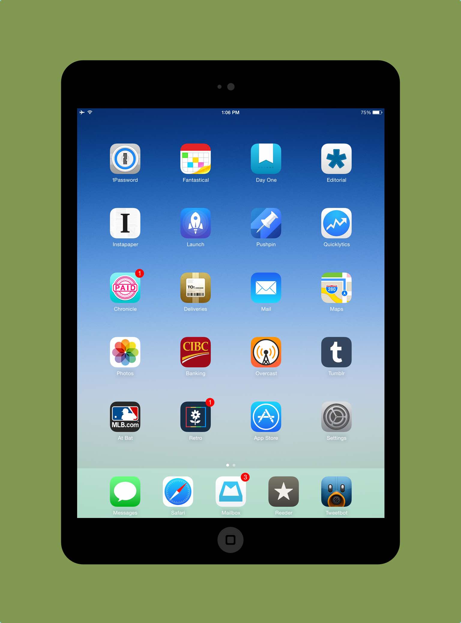 Newest Apple Ipad Home Screen